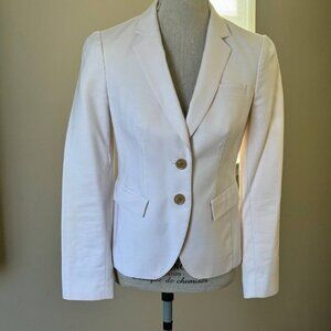 BANANA REPUBLIC Women’s Classy Cream Stretchy Blazer Jacket - Size 4P